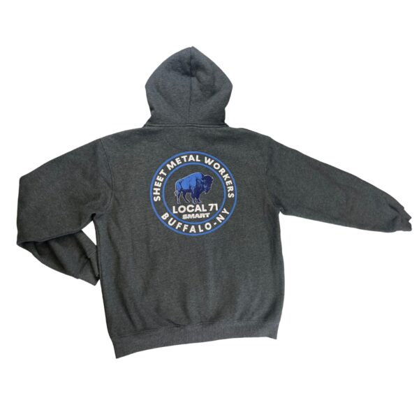 SMART Local 71 Zipped Hoodie - Image 2