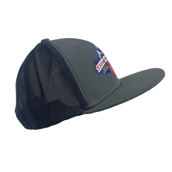 Metal Sheet Workers Embroidered Mesh Cap - Image 2