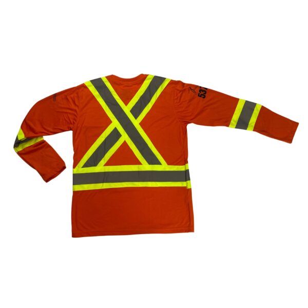 Hi-Vis Long Sleeves Shirt - Image 2
