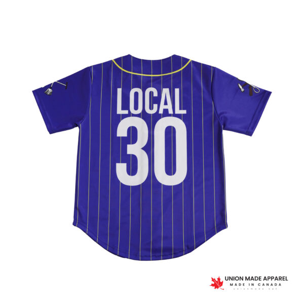 SMART Local 30 Baseball Jersey - Image 2