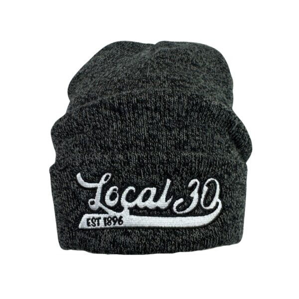 Local 30 Heathered beanie - Image 2