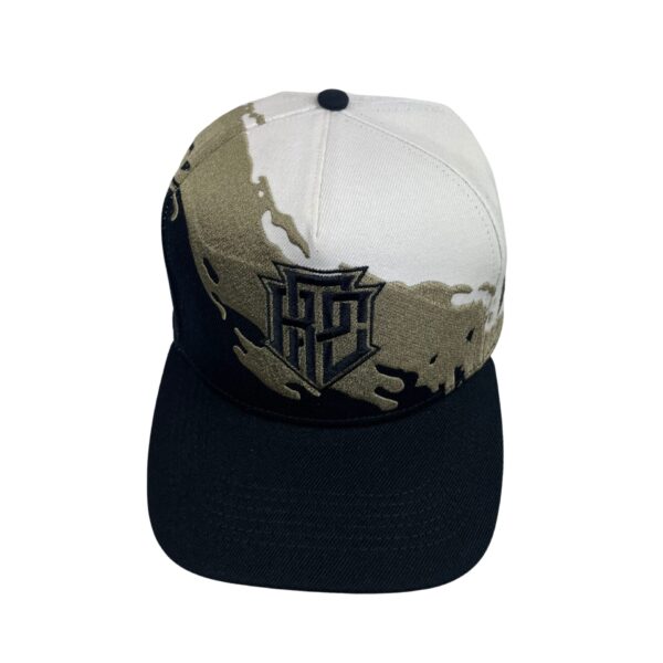 Three-tone Embroidered Cap
