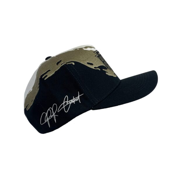 Three-tone Embroidered Cap - Image 2
